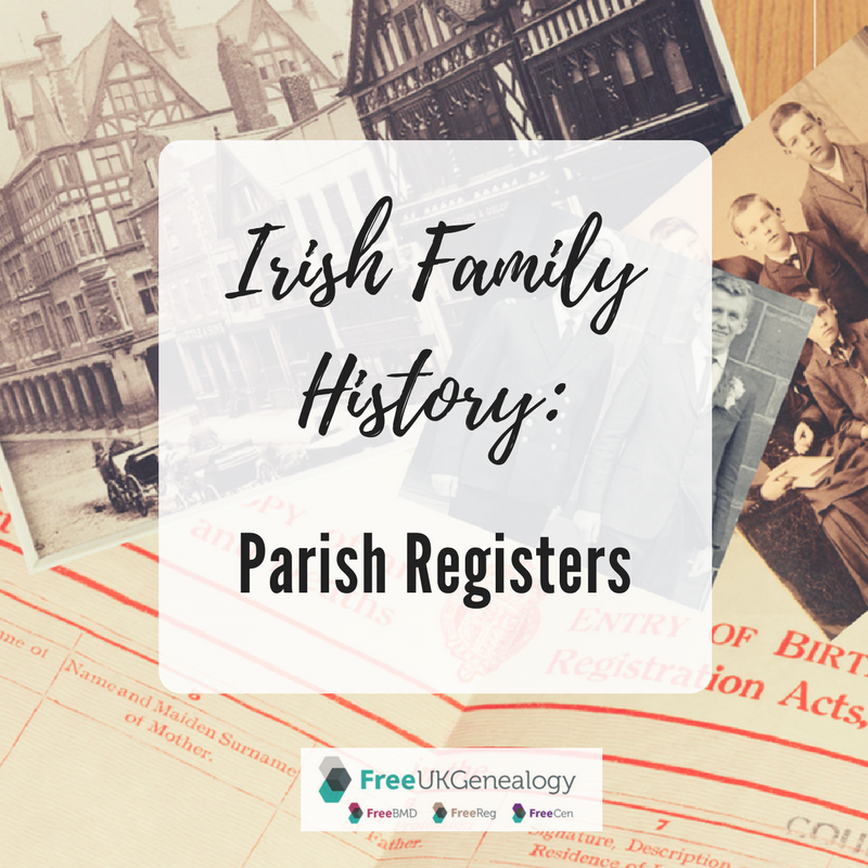Irish Family History Parish Registers