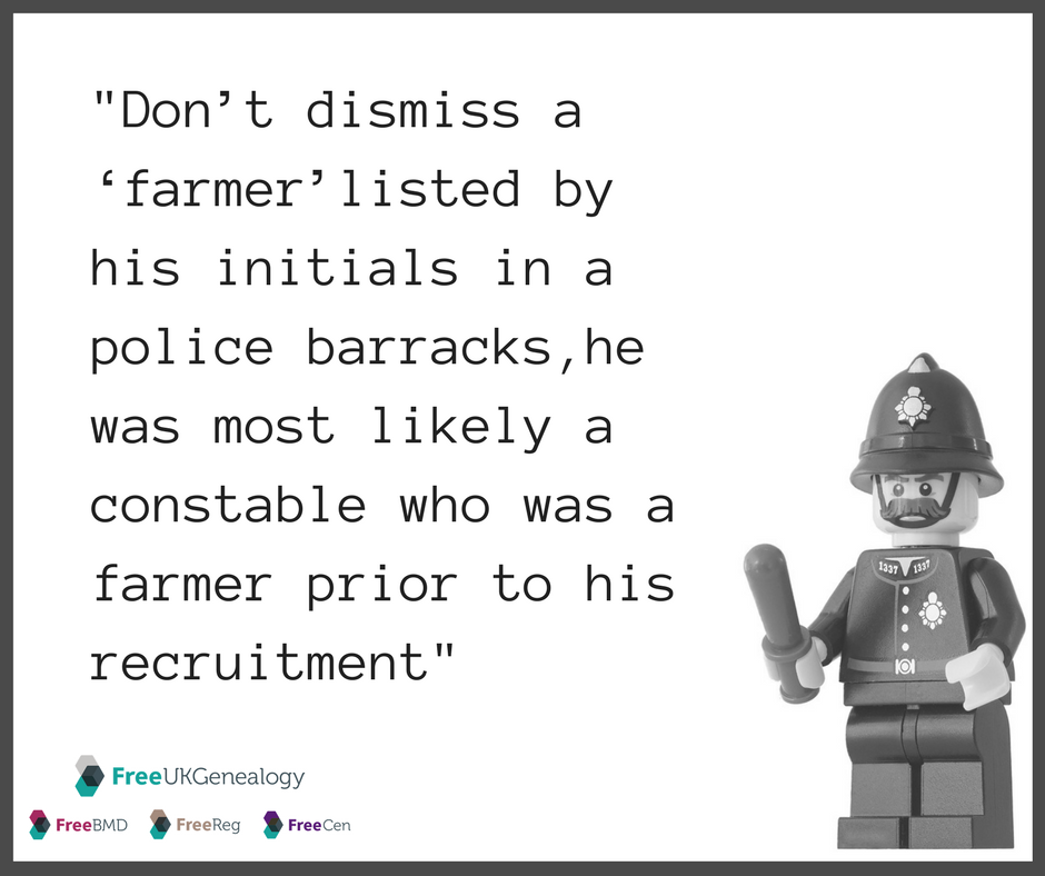 Image repeats info from previous paragraph with lego policeman